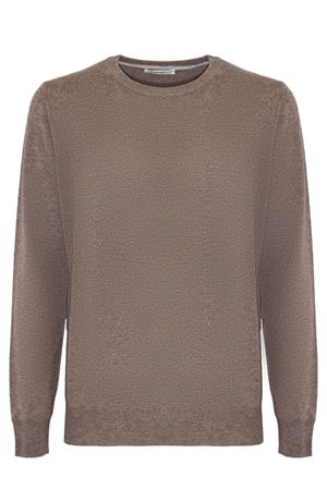 Maglia in misto lana e cashmere marrone KANGRA | 20010100815