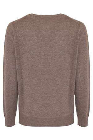 Maglia in misto lana e cashmere marrone KANGRA | 20010100815