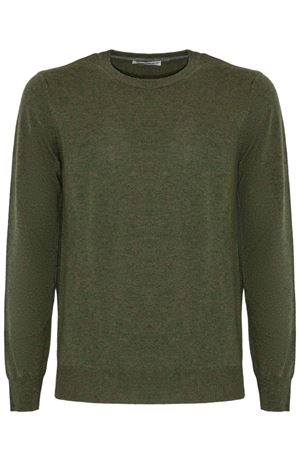 Maglia in misto lana e cashmere verde KANGRA | 20010100951
