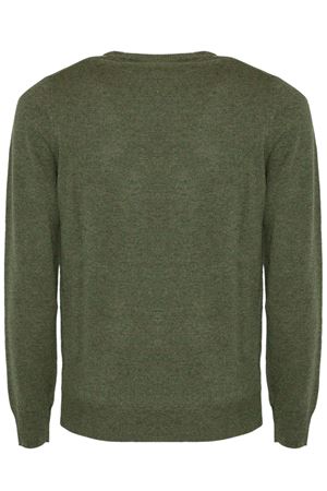 Maglia in misto lana e cashmere verde KANGRA | 20010100951