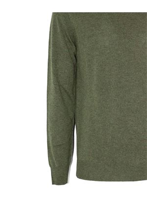 Maglia in misto lana e cashmere verde KANGRA | 20010100951