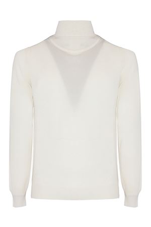 Maglia in misto lana e cashmere bianco panna KANGRA | 20010500801