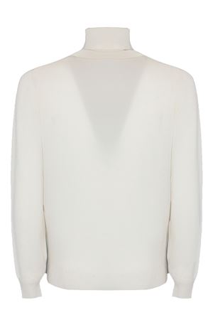 Maglia in misto lana e cashmere bianco panna KANGRA | 20010500801
