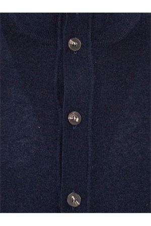 Cardigan in lana blu KANGRA | 20085600038