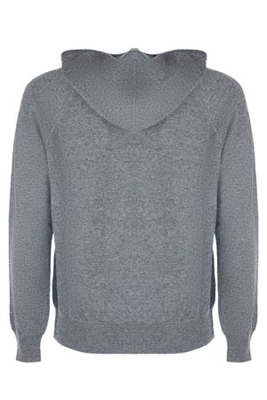 Blue wool sweatshirt with hood KANGRA | 2009880600032