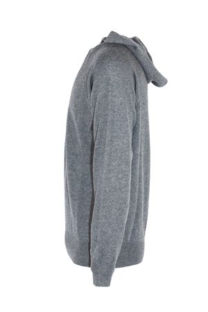 Blue wool sweatshirt with hood KANGRA | 2009880600032