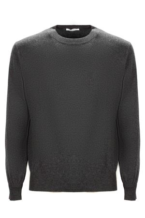 Maglia in misto lana e cotone grigio KANGRA | 20130100019