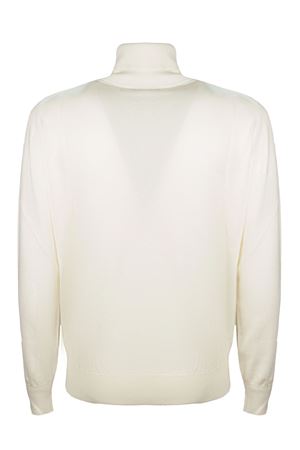 Maglia in misto lana e cotone bianco KANGRA | 20130500101