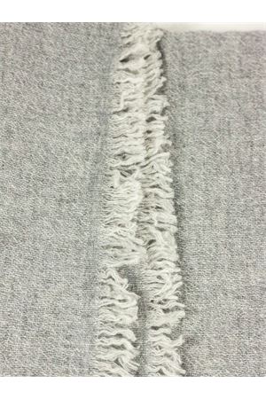 Grey wool and cashmere blend scarf KANGRA | 20152400203