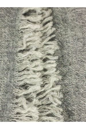 Grey wool and cashmere blend scarf KANGRA | 20152400203