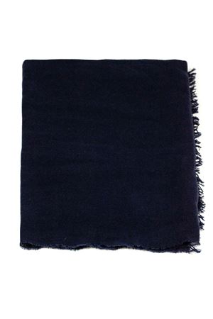 Blue wool and cashmere blend scarf KANGRA | 20152400226