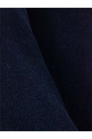 Blue wool and cashmere blend scarf KANGRA | 20152400226