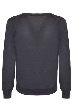 Cardigan in lana grigio KANGRA | 20170400039
