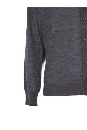 Cardigan in lana grigio KANGRA | 20170400039