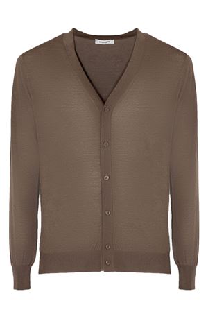 Cardigan in lana marrone KANGRA | 20170400239