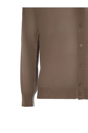 Cardigan in lana marrone KANGRA | 20170400239
