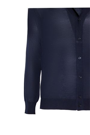 Cardigan in lana blu KANGRA | 20170400248