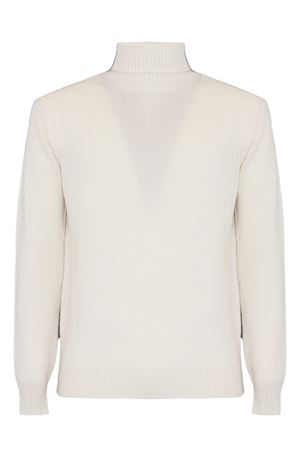Maglia in misto lana e cashmere bianco panna KANGRA | 21000500801