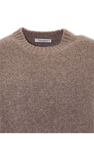 Maglione in misto lana e cashmere marrone KANGRA | 22030100018