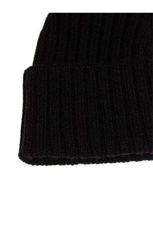 Black pure cashmere hat KANGRA | 22082500013