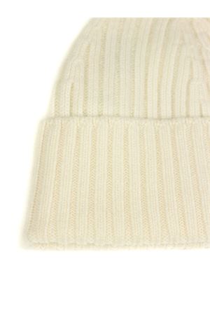 Cream white pure cashmere hat KANGRA | 22082500901