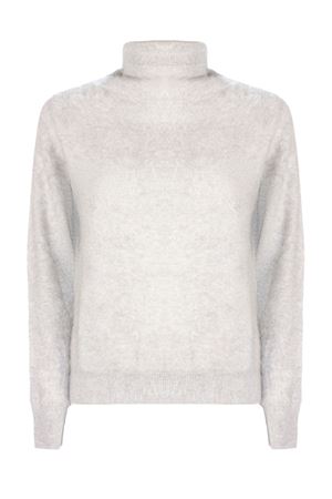 Maglia collo dolcevita in puro cashmere garzato KANGRA | 25710500029