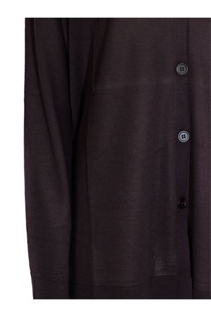 Brown wool cardigan KANGRA | 29060400087