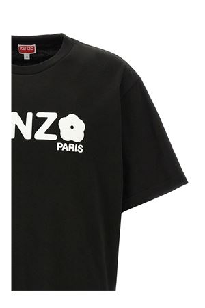 Black cotton T-shirt KENZO | FF55TS4914SG99J