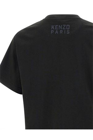 Black cotton T-shirt KENZO | FF55TS5264SI99J