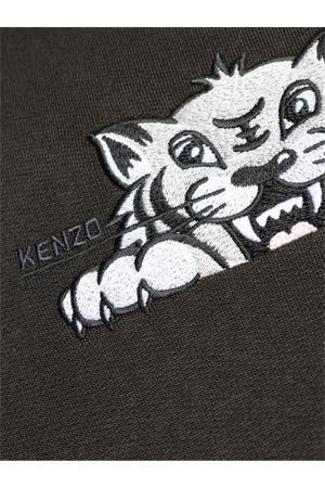 Black cotton hoodie KENZO | FF65HO2534MF99J