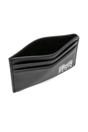 Black leather cardholder KENZO | FF65PM600L4699