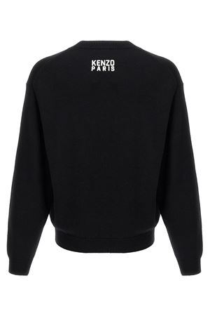 Black wool and cotton sweater KENZO | FF65PU7503LI99J