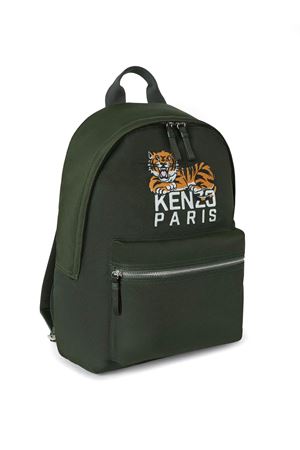 KENZO Happy Tiger' backpack in green KENZO | FF65SA613F2951