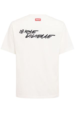 T-shirt Futura Classic in cotone bianco KENZO | FF65TS2654SG02