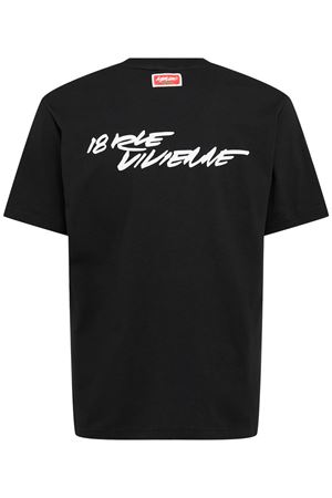 Black cotton T-shirt KENZO | FF65TS2654SG99J