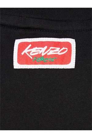 Black cotton T-shirt KENZO | FF65TS2654SG99J