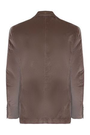 Brown corduroy blazer LARDINI | CN528AECN65401520