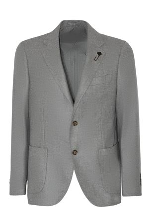 Grey cashmere blazer LARDINI | CN528AECN65507910