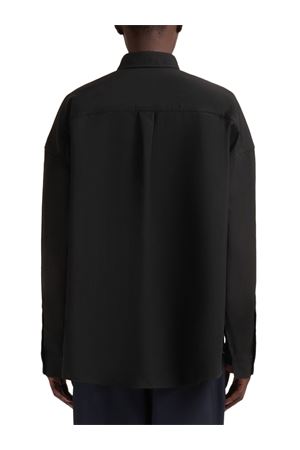 Dark blue virgin wool shirt MARNI | CUMU0278QSTW83900B99