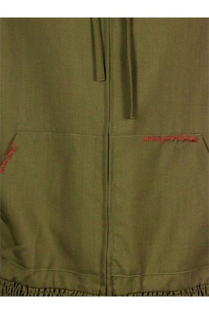 Green virgin wool hoodie MARNI | CUMU0353S0TW83900V58