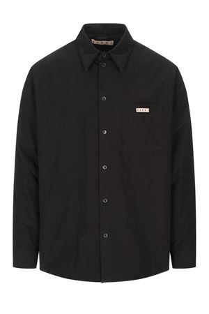 Marni black cotton shirt MARNI | CUMU0361QXUTP78600N99