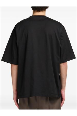 T-shirt in jersey nero MARNI | HUMU0223WPUSCY53LON99
