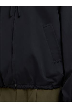 Black taffeta jacket with Marni Mending MARNI | JUMU0191S0UTP78900N99