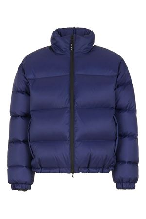 Dark blue ripstop nylon down jacket MARNI | PIMU0013QSUTN87700B80