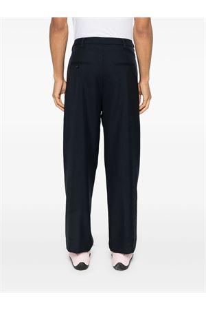 Midnight blue virgin-wool trousers MARNI | PUMU0282U0TW83900B99