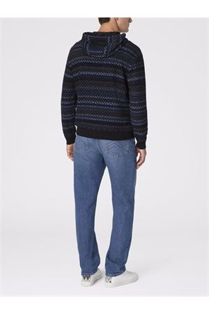 Hooded sweater in wool blend MISSONI | US25WN10BK01DHSM9S0