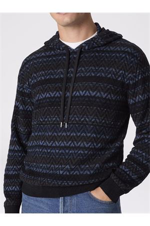 Hooded sweater in wool blend MISSONI | US25WN10BK01DHSM9S0
