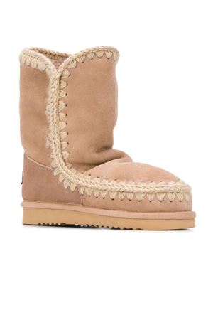 Camel beige double-face sheepskin Eskimo 24 MOU | FW101000ACAM