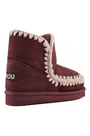 Eskimo 18 in bordeaux sheepskin MOU | FW101001ACAB