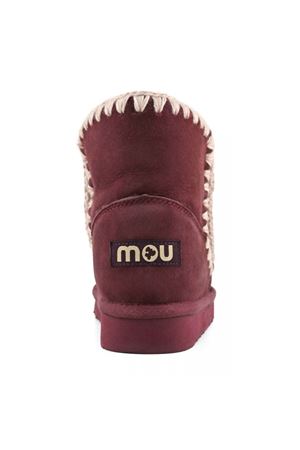 Eskimo 18 in bordeaux sheepskin MOU | FW101001ACAB